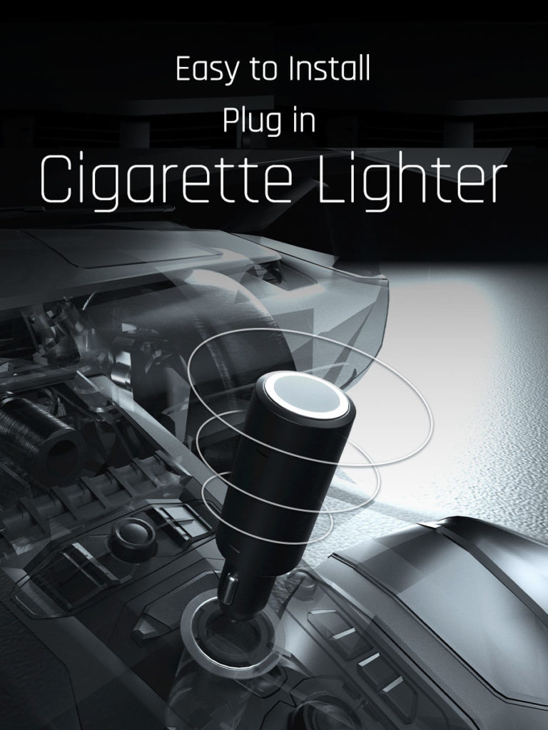 Cigarette Lighter tracker