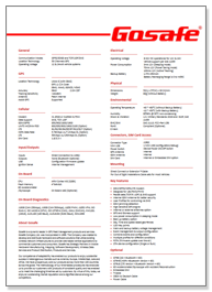 G79b Spec Sheet - Gosafe